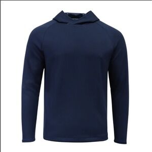 Amble Mens Asilomar Collection XL Navy REPREVE Unifi Nylon Modal Spandex Hoodie